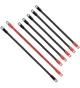 Golf Cart Battery Cables Wiring Kit for EZGO TXT 1994 & UP 36 & 48 Volt with 4 Gauge 7 PC AC/DC W...