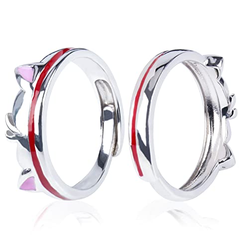 犬夜叉 リング おしゃれ 人気グッズ 国際標準シルバー925 クオリティ高い フリーサイズ指輪 耐久性あり 長持ち 贈り物 ギフト プレゼント TWINKANIME