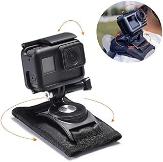 Lrker Backpack Bag Shoulder Strap Vlog Mount with Adjustable Pad J Hook Rotation
