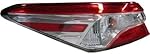 GO-PARTS - for 2018 - 2020 Toyota Camry Tail Light Rear Lamp Assembly Replacement - Left (Driver) Sedan 81560-06720 TO2804134 2019