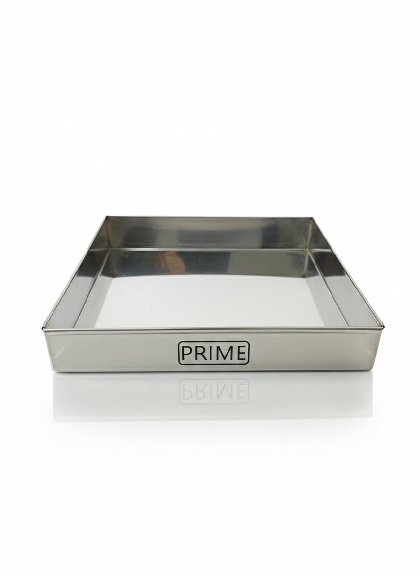 Aluminum Square Cake Tray - 4 Inch Baking Mould -6
