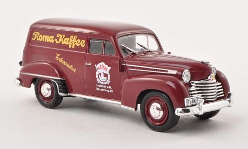 Preisvergleich Produktbild Opel Olympia Kastenwagen, Roma-Kaffee (ohne Magazin) , 1950, Modellauto, Fertigmodell, SpecialC.-40 1:43