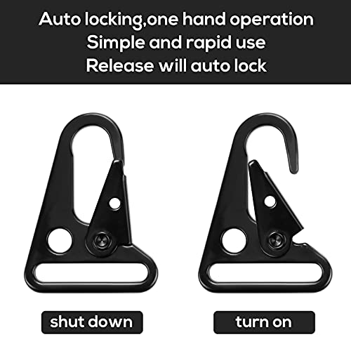 Yutetuter 8-Pack Metal Clips Hooks For 1.25” Width Rifle Sling #TOP3