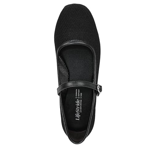 LifeStride Women's Beloved2 Mary Jane Flat Black 10 W by LifeStride - Used condition - Image 5