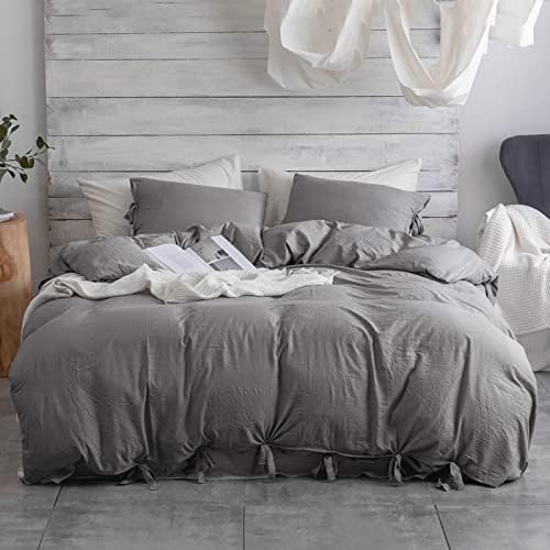 Argstar 2 Pcs Single Duvet Covers, Bohemian Retro Bedding Set, Coloful Mandala Down Comforter Cover, Boho Floral Style Quilt Cover, 100% Ultra Microfiber, 1 Duvet Cover and 1 Pillow Sham
