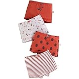 AXZDTH 4 Pack of Kinder Mädchen Kleinkind Boxershorts aus Baumwolle Cartoon Panty Unterhose Unterwäsche Slips Knickers 130