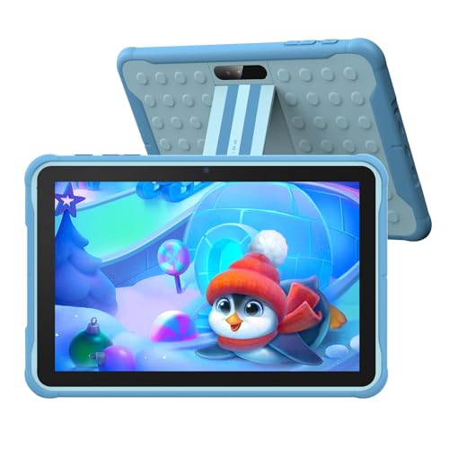PRITOM Tablet para niños de 10 Pulgadas, Android 10,3 G, Tableta Child Lock, WiFi Tablet para niños, 6000 mAh, procesador Quad Core, 2 GB de RAM, 64 GB de ROM, Pantalla HD IPS, Tableta para niños con