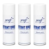 SPAS Ghiaccio Spray Sportivo 400 ml refrigerante istantaneo per contusioni, traumi, ematomi e attività sportiva per sollievo rapido con mentolo - made in italy | 3 pz