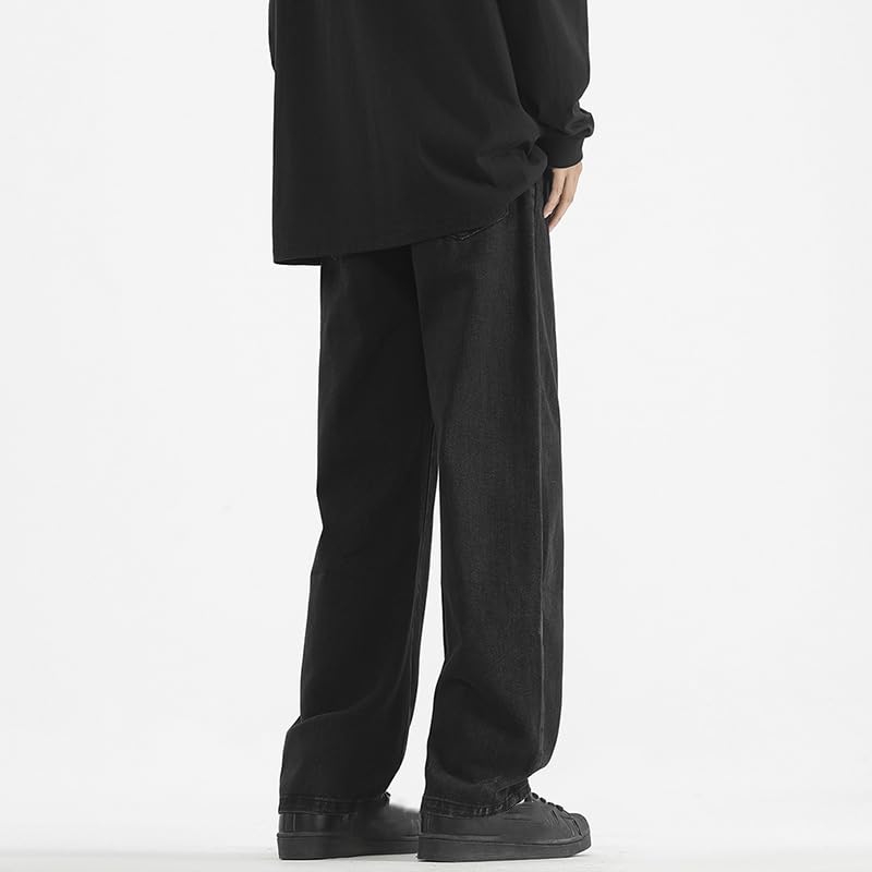 Men's Jeans Summer Denim American Loose Casual Pants3