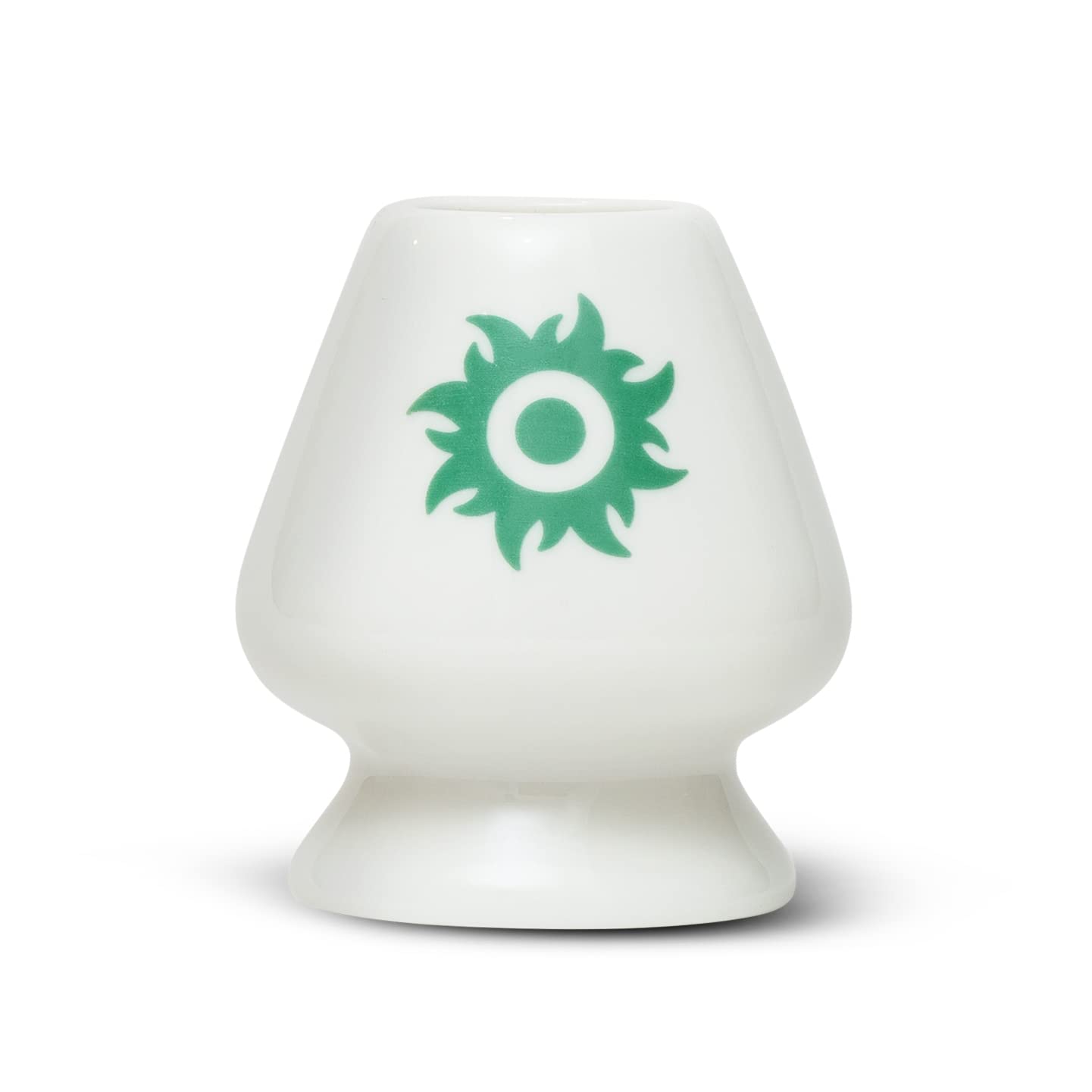 Tenzo Premium White Porcelain Matcha Green Tea Whisk Stand for Making Cafe Quality Matcha Beverages at Home | Food Grade