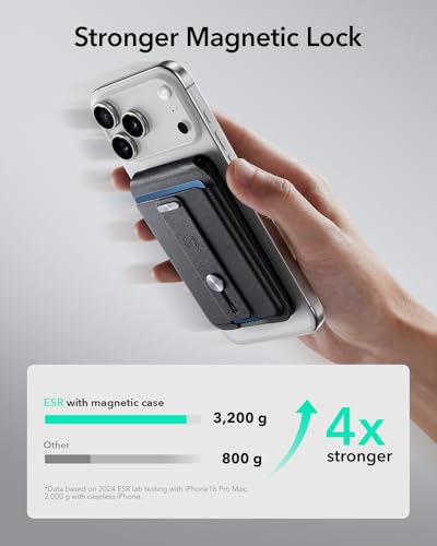 Image of ESR Geo for MagSafe Wallet with Full Find My Functionality, 5 Card Holder
