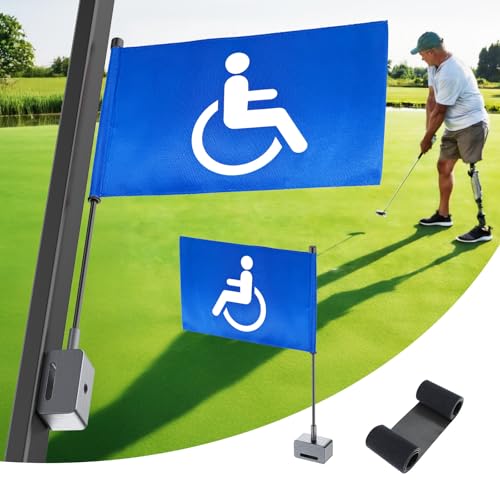 SITIZ Magnetic Golf Cart Flag 9x6