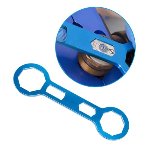 Image of Joyzan Fork Cap Wrench, Aluminum Alloy Motorcycle Front Forks Removing Rebuild Dirt Bike Repair Tool Dual Chamber Removal Tire Change Spanner Motor Shock Absorber 46mm 50mm CRF250R CRF450R CRF450X