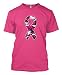 Camouflage Pink Ribbon Men's T-Shirt (Pink, X-Large)