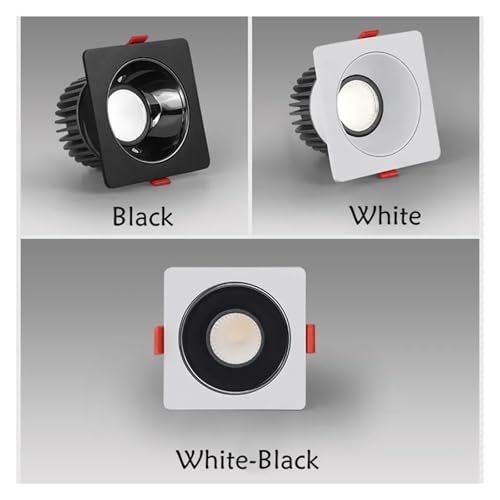 Foco LED Downlight regulable antirreflejos para eliminar el cansancio visual en casa 5