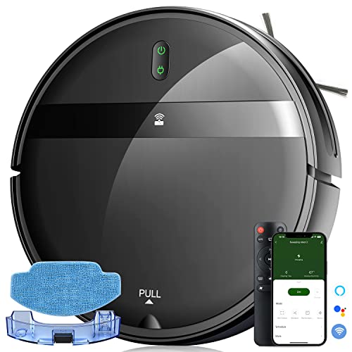 Kilgone Robot Vacuum and Mop Combo, App/Alexa Control, Smart Robot
