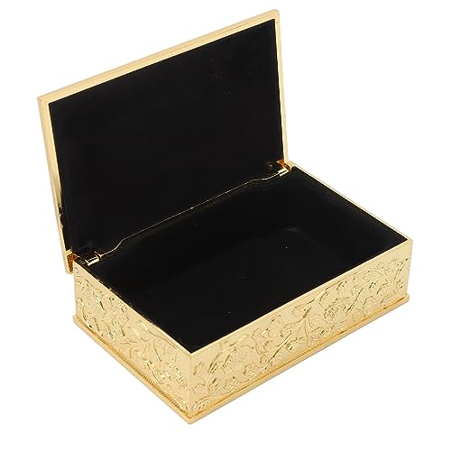 Boîte à bijoux en métal dorée pour ne plus perdre vos petits objets - 8
