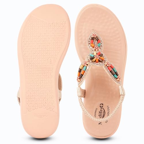 Image of Medifeet SoftStep Boho Chic Sandals - Pain-Free Fashion Walking | Style Without Sacrificing Comfort