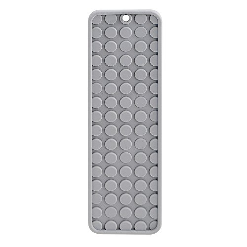 madesmart Small Styling Heat Mat - Grey | VANITY COLLECTION | Heat-Resistant Silicone