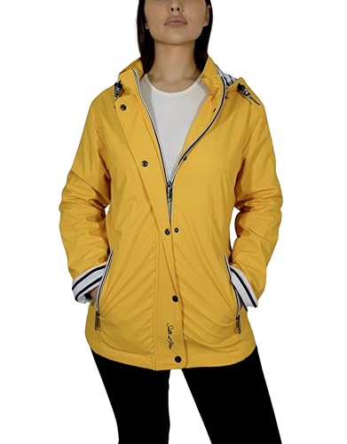Chubasquero de lluvia para mujer Win's impermeable transpirable con forro de algodón 4
