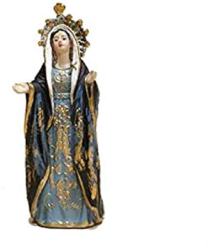 Trofeos Cadenas | Virgen Dolorosa. Figura Religiosa, en Resina, de 11 cm