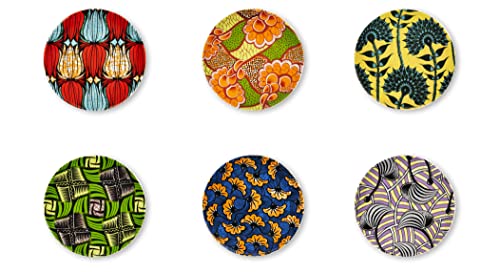 Excelsa Afrika Set 6 Piattini Dessert/Aperitivo