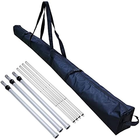 Hecis Backdrop Stand Bag, 6ft Pipe and Drape Carry Bag, Upright Bag, Crossbar Bag, Pole Bag, for Pipe and Drape Backdrop Stand, Metal Backdrop Stand Cover