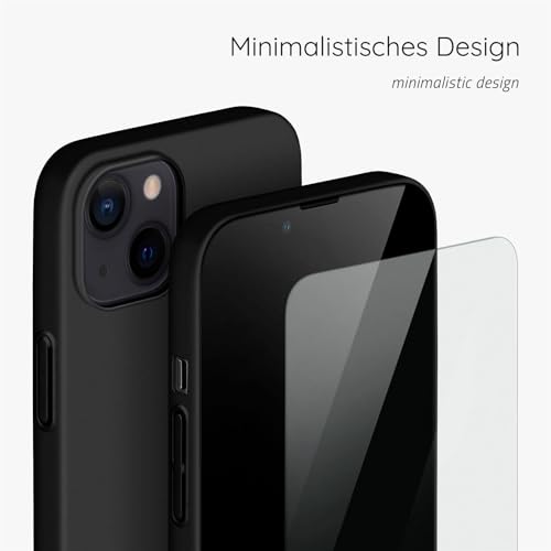 Coque rigide iPhone 15 ultra fine pour protection intégrale noire - 3