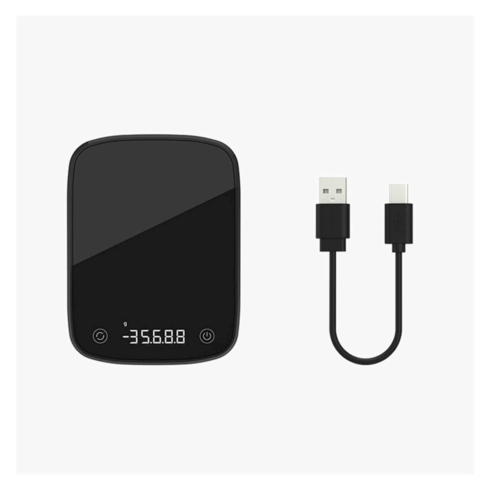 Báscula Electrónica Digital De 0 A 5 Kg, Pantalla LED Alta Precisión, Multifuncional For Hornear Alimentos En La Cocina For El Hogar Medición Precisa Esfuerzo