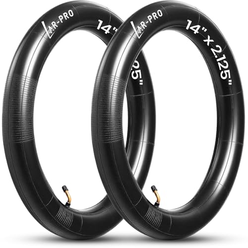 AR-PRO 2-Pack 14x2.125 Inner Tubes, Heavy-Duty 57-254 Electric Scooter &