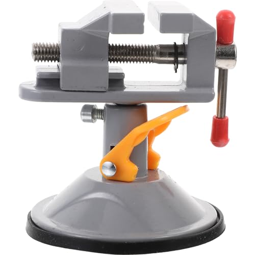 Holibanna Table Vise Clamp with Rotation Portable Welding Table Clamp for Woodworking Stylish Design Stable Suction Cup Essential Hand Tool for Convenient Work