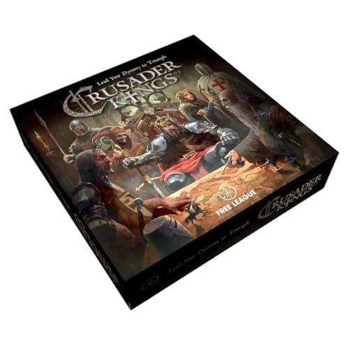 Fria FLF-CKB001 Ligan Crusader Kings Boxed Board Game, marineblau