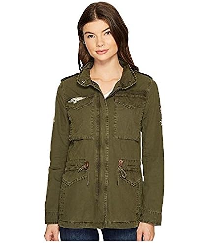 Four-Pocket Cotton Military Jacket 