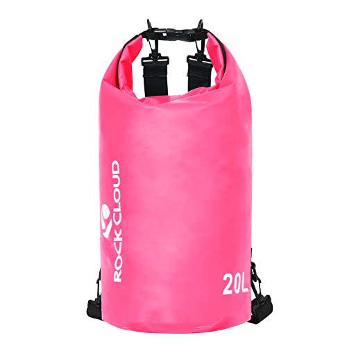 ROCK CLOUD Dry Bag Waterproof 20L Dry Sack for Kayaking Rafting Boating Beach Surfing Swimming Canoe Camping Hiking Fishing Ski by ROCK CLOUD - Used condition - US$16.75