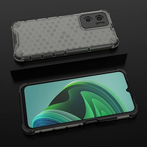 Image of Glasgow Back Case Cover Designed for [ Mi Redmi 11 Prime 5G ] - Black