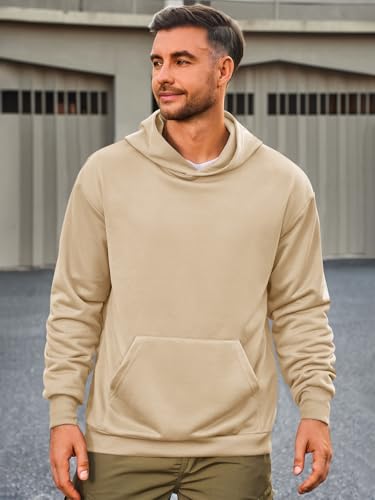 Runcati Mens Pullover Hoodies Long Sleeve Casual Lightweight Fashion Hooded Sweatshirt with Kanga Pockets2