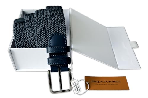 Men's Women's Italian Stretch Woven Belt2