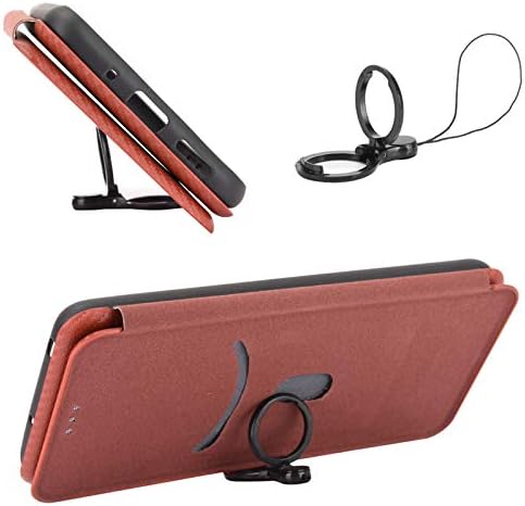 Miniatura 5 de MZCHENYI Phone case for Xiaomi Poco X3 Pro flip Wallet case, Holder - TPU, Built-in Plush Shockproof and Durable, Carbon Fiber Design flip