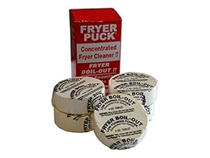 Fryer Puck 401304001 4oz Deep Fryer Cleaner Tablets (5 Tabs/Box)