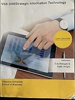 VSB 2006Strategic Information Technology 1307013015 Book Cover