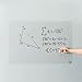 Think Board Clear Self-Adhesive Whiteboard Wall Sticker, 24" x 36" Medium Peel and Stick Dry Erase Board Wall Cling for Home and Office, Removable Wall Decals, Super Sticky, Stain-Proof Message Board