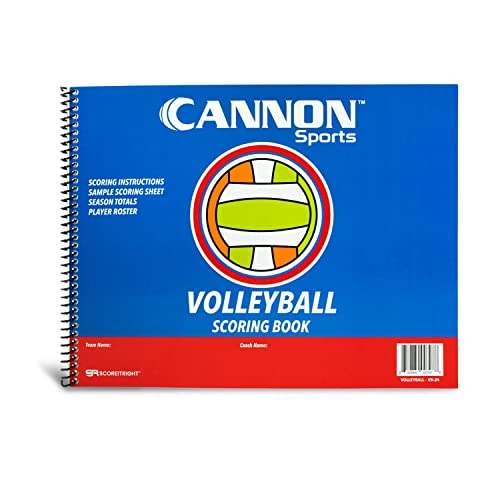 Durable Sports Scorebooks, Accurate Recording, Detailed Player Stats, Clear Layouts, Multiple Sports Options (Volleyball)