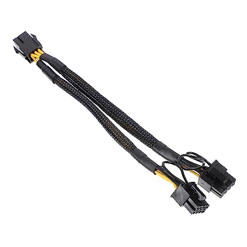 Cable de alimentación gráfica pin doble PCIe adaptador de corriente para GPU de PC