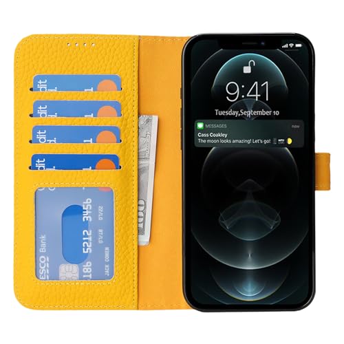 Coque iPhone 12/12 Pro portefeuille RFID bloqueur et 4 porte-cartes - 3
