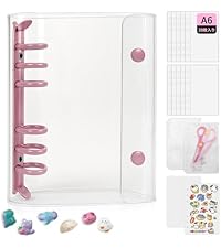 Amazon | GOKEI A6サイズ 透明バインダー シール手帳 ミニ
