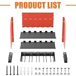 TORACK Power Tool Organizer Wall Mount, Cordless Drill Holder with 4 Slots - Image 6
