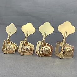 WNWN 4 PIÈCES Têtes De La Machine À Basse 4R Tuning Tuning Tuners Engrenage Ouvert pour Basse Droitier Mécaniques… - Les Beatles, Paul McCartney, John Lennon, RIngo Starr, George Harrison WNWN 4 PIÈCES Têtes De La Machine À Basse 4R Tuning Tuning Tuners Engrenage Ouvert pour Basse Droitier Mécaniques… – Image 2