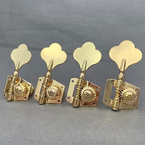 WNWN 4 PIÈCES Têtes De La Machine À Basse 4R Tuning Tuning Tuners Engrenage Ouvert pour Basse Droitier Mécaniques… - Les Beatles, Paul McCartney, John Lennon, RIngo Starr, George Harrison WNWN 4 PIÈCES Têtes De La Machine À Basse 4R Tuning Tuning Tuners Engrenage Ouvert pour Basse Droitier Mécaniques… – Image 3