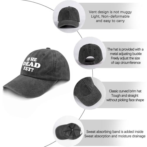 Gorra de béisbol divertida para hombre y mujer miniatura 7