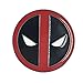 Valley Railway Deadpool Die Cast Pewter Finish Enameled Belt Buckle